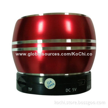 Small Bluetooth Speaker with Crystal Music Box/LED Clock/Desk/Table Light Functions, Acrylic CaseNew